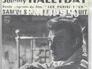 JOHNNY HALLYDAY Sam'di Soir Retiens La Nuit 1962 Jukebox Encart original SP 45T