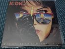 ICON - Right Between The Eyes 1989 VINYL LP ALBUM Megaforce/Atlantic Records