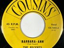 The Regents - Barbara-Ann / I’m So Lonely 1961 Original Vinyl 45 Cousins DAMAGE