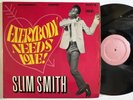 SLIM SMITH Everybody Needs Love ECONOMY Blank Pre Release  Boss Reggae LP ORIG