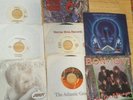 8 Records 45's Hard Rock 80's - Van Halen, Journey, Slaughter, AC/DC, Bon Jovi
