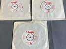 3x The Stranglers 7” Vinyl Records Choosey Susie / Peaches / Grip