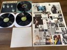 The Beatles White Album w/Poster & Meet The Beatles Vinyl Record Lot-2