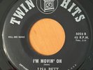 LISA BETT  I'm Movin On   TWIN HITS R&B SOUL 45  SUPER RARE   VG+