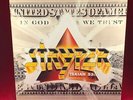 STRYPER In God We Trust 1988 UK Vinyl LP + DOLLAR BILL INSERT ENVLP501 original