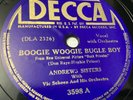 ANDREWS SISTERS -BOOGIE WOOGIE BUGLE BOY 78 RPM 1941 ORIGINAL