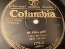 Bing Crosby – My Kinda Love / Till We Meet 78 RPM 1929 Black Columbia 1773-D