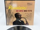 Gigi Gryce LP “Reminiscin”   Mercury MG 20628   DG Stereo   VG+ Reggie Workman