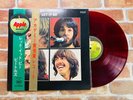 THE BEATLES LET IT BE APPLE AP-80189 RED WAX Japan Original Double OBI Rare