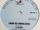 J. D.  Bryant   -  I Won't Be Coming Back  -  UK SHRINE  - NORTHERN SOUL  45