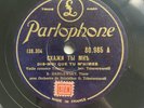 78 RPM S DANILEWSKY - Dis moi que tu m'aimes- Les yeux noirs - PARLOPHONE 80985