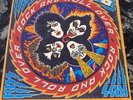 KISS - ROCK AND ROLL OVER LP With Stickers & Merchandise Leaflet 1977