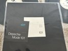 DEPECHE  MODE 101 BOTH LPS-ARGENTINA PLUS BOOKLET  DBN 759 RARE  LIMITED EDITION