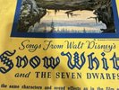 SNOW WHITE SEVEN DWARFS- 1938 J-8 WALT DISNEY DISNEYLAND  3 78'S