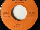 JOHN SCOT - ANGEL / NEXT TIME - VERY RARE psych hard rock PURE MAGIC 45 1974