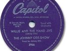 Rare 1958 JOHNNY OTIS SHOW Rock’n Roll 78 RPM Record. Willie and the Hand Jive