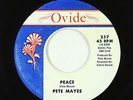 Northern Soul Popcorn 45 - Pete Mayes - Peace - Ovide VG++