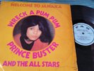 PRINCE BUSTER ALL STARS WRECK A PUM PUM- RARE REAGGA UK FAB