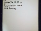 TEST PRESSING - Aphex Twin / AFX - Houston, TX 12.17.16 - Vinyl-LP