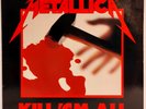 Metallica Kill 'Em All vinyl LP 1983 VG+ Megaforce Records MRI 069 First Press