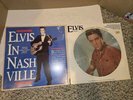 2 Vintage Sealed Elvis Presley Vinyl Records,In Nashville,Picture Disc Volume 3
