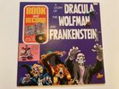 VTG 1975 Book & Record Story of Dracula Wolfman & Frankenstein   Vinyl & Comic