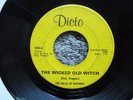 RARE MICHIGAN GARAGE ROCK-DICTO 1003-THE BELLS OF RHYMNY-THE WICKED OLD WITCH-45