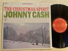 Johnny Cash The Christmas Spirit LP Columbia 2 Eye Stereo Holiday +Shrink TOP M-