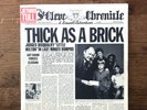 Jethro Tull - Thick As A Brick - First Press A-3U B-2U LP Vinyl Record - EX/VG