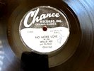 BLUES WILLIE NIX CHANCE 1163 Nervous Wreck/No More Love V++