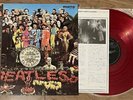 THE BEATLES Sgt Peppers EAS-70137 JAPAN Limited Original MONO RED WAX w/OBI