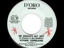MODERN SOUL-VIVIAN COPELAND-HE KNOWS MY KEY/SO NICE, I HAD TO KISS YOU TWICE