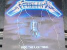 Metallica – Ride The Lightning LP 1984 Megaforce, 1st Pressing, Sleeve