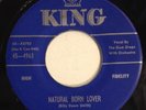 Rare 1956 KING Doo Wop Popcorn 45 & Sleeve THE GUM DROPS-NATURAL BORN LOVER VG+
