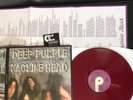 Deep Purple Machine Head LP Purple Vinyl Limited Edition With Poster Lyrics