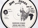 80s Dub Reggae DREAD AND FRED warriors stance 1989 UK Jah Shaka 12