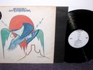 EAGLES On The Border LP Orig Asylum 7E-1004 WL PROMO+SUGGESTED CUTS STICKER NM