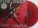 The Cult SONIC TEMPLE Australian ORIGINAL 1989 LIMITED *RED* Vinyl RARE LP