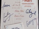 THE LAST DINNER PARTY NOTHING MATTERS FULL BAND SIGNED ORIGINAL 7