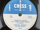 CHUCK BERRY Thirty Days / Together (We Will Always Be) 78 Chess 1610 E HEAR R&R