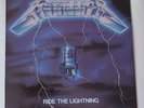 METALLICA - RIDE THE LIGHTNING RARE UK VINYL LP FIRST PRESSING MUSIC FOR NATIONS