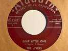 Doo Wop R&B 45 THE JIVERS Dear Little One/Ray Pearl Aladdin HEAR Scarce