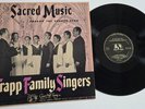 TRAPP FAMILY SINGERS Sacred Music Around The Church Year LP Gospel 1951