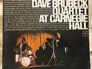 The Dave Brubeck Quartet - At Carnegie Hall 1963 gatefold double LP pressing