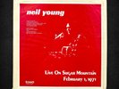 Neil Young Live On Sugar Mountain February 1, 1971 Vinyl Red Cover Excellent