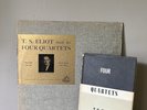 T. S. Eliot Four Quartets HCDJ 60’s Printing With LP Vinyl Angel Records