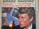 EP 45T Johnny Hallyday - Not This Song (Red Letters) Richir + TONGUE