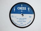 HOWLIN' WOLF - My last affair/Oh Red  - CHESS 1528 - BLUES 78