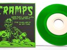 The Cramps - Sometimes Good Guys Don't Wear White USA White Label Green Vinyl 7