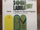 45rpm LP  Joseph Soukhandel    Violin Sonata   Sound Laboratory Series 45CX 10